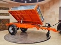 6. Przyczepa rolnicza 3 T  z hamulcem Przyczepka do mini ciągnika Agrotrak Żurawica.jpg