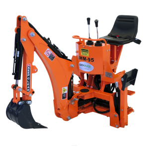 Koparka do ciągnika BHM 95 Geograss  z własną pompą hydrauliczną 
