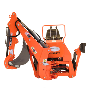 Koparka do ciągnika BHM 175 Geograss  z własną pompą hydrauliczną 